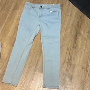 Free People super soft light wash ankle jeans